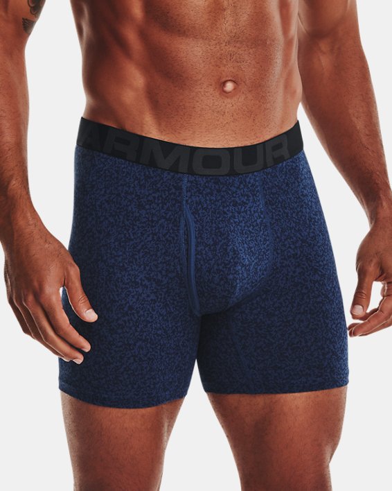 Men's Charged Cotton® 6" Boxerjock® – 3-Pack, Blue, pdpMainDesktop image number 0